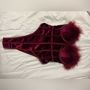 Nasty gal holiday corset bodysuit